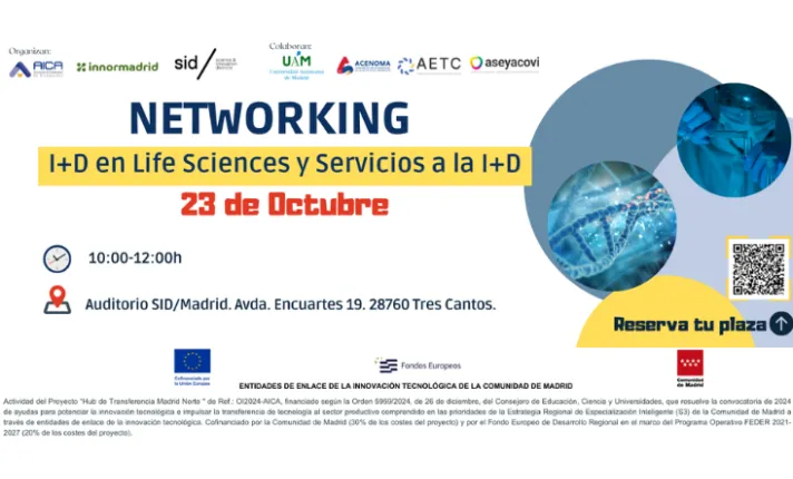 Networking Hub Transferencia Madrid Norte MaSID | AseBio