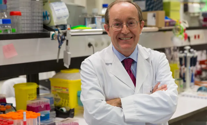 Dr. Luis Montuenga, coordinador del Programa de Tumores del Tracto Respiratorio del área de cáncer del CIBER (CIBERONC)