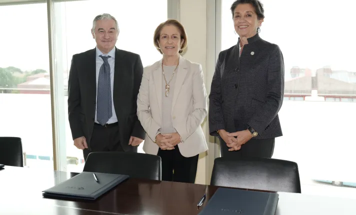 Dámaso Molero, Rosa Visiedo y Carmen García de Elías