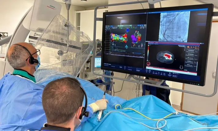 tecnología de mapeo de corazón completo