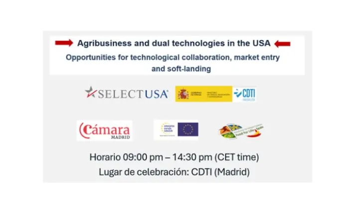 Banner del Agribusiness and dual technologies in the USA 2026
