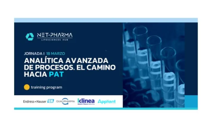 Banner de la jornada organizada por Net Pharma