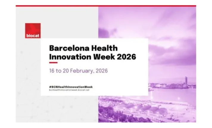 Banner de la participación de Klinea en la Barcelona Health Innovation Week 2026