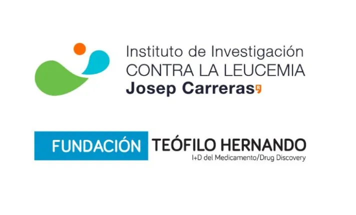 Logos de la Fundación Teófilo Hernando y del Instituto de Investigación Josep Carreras