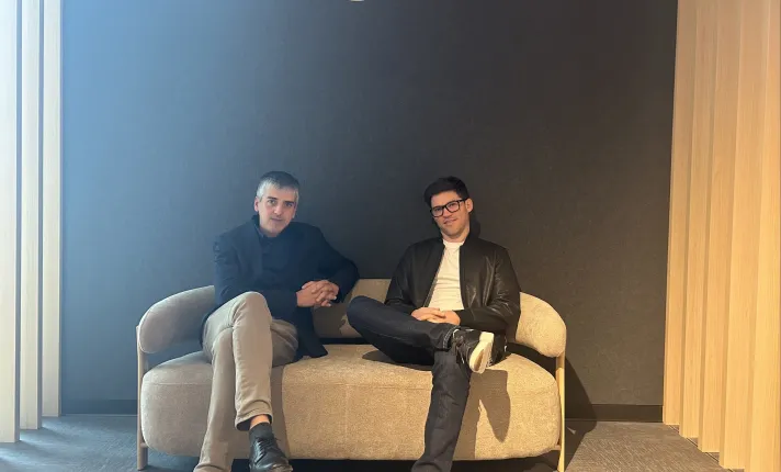 Ivan Borrego (Founder & CEO de IB Corporate Growth) y Eloi Barceló (Business Development Director de Klinea)