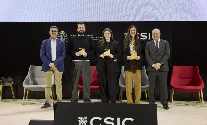Entrega de los Premios Natac en la sede del CSIC, en Madrid