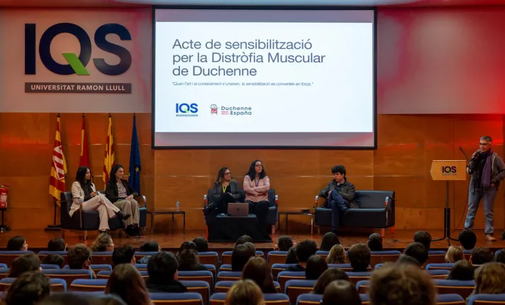 IQS y Duchenne Parent Project dan voz a los afectados por Duchenne con una jornada que une ciencia, arte y compromiso social