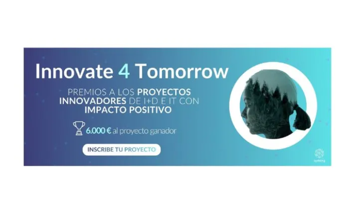 Banner de los Premios Innovate 4 Tomorrow 2026