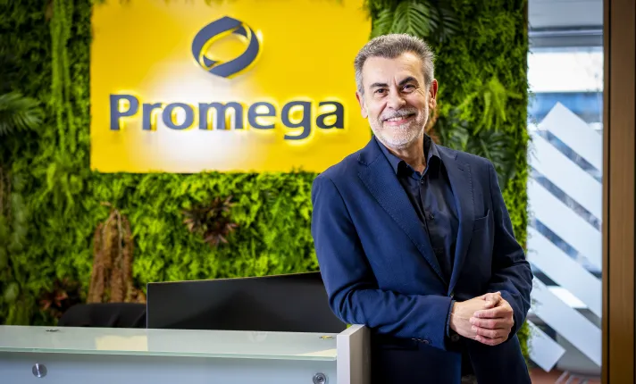 Moisés director Promega Biotech Ibérica