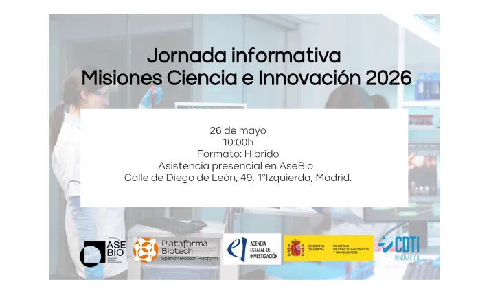 Jornada informativa Misiones Ciencia e Innovación 2026
