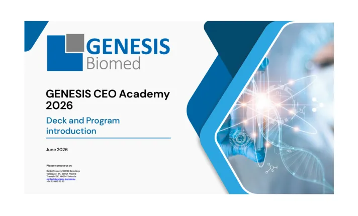 GENESIS CEO ACADEMY 2026
