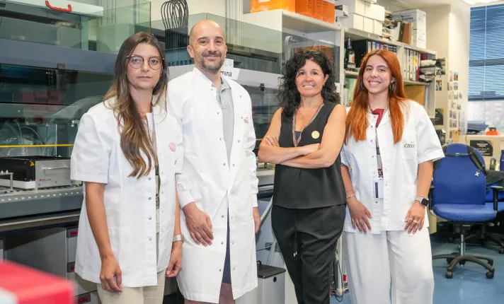 Equipo del proyecto MamoRisk de Anna González, CNIO
