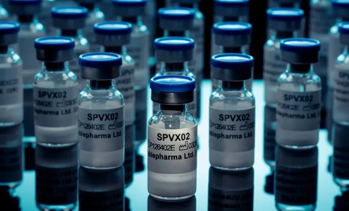 Viales de la vacuna SPVX02 desarrollada por Stablepharma.