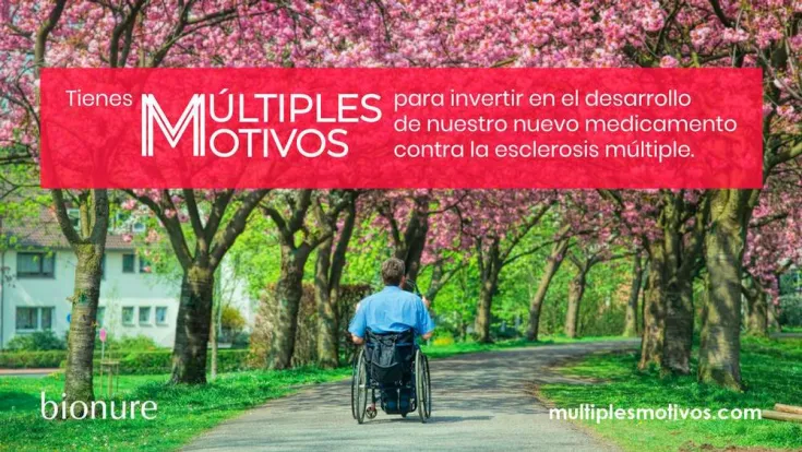 Cartel campaña de crowdfunding de Bionure