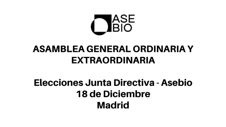 Elecciones Junta Directiva Asebio
