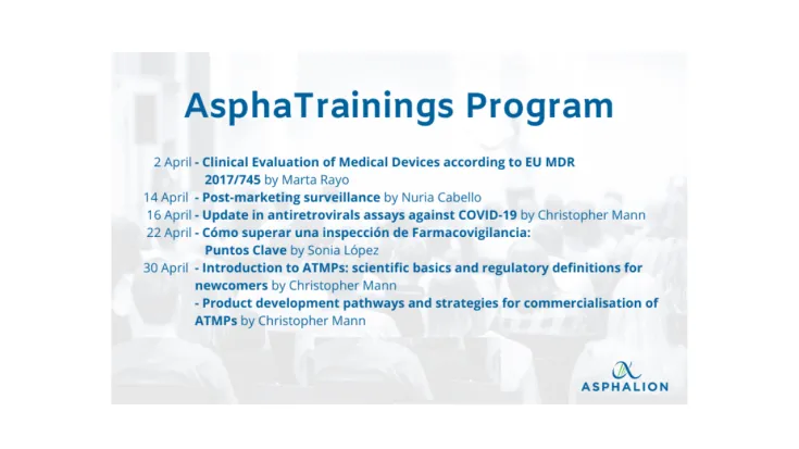 Asphalion organiza Webinars sobre Asuntos Regulatorios