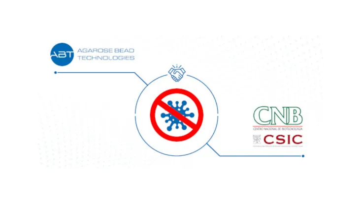 Agarose Bead Technologies trabaja con el CNB en la lucha contra el COVID19 