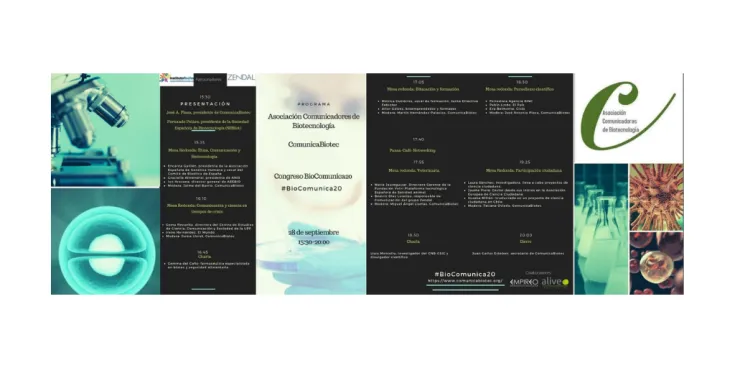 Congreso BioComunica20 se celebrará en formato virtual