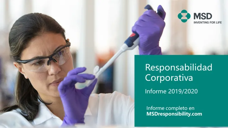 MSD publica su informe de Responsabilidad Corporativa 2019-2020