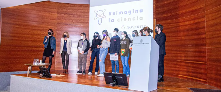 Ganadores de la 2ª edición de ‘Reimagina la Ciencia’ en Cataluña
