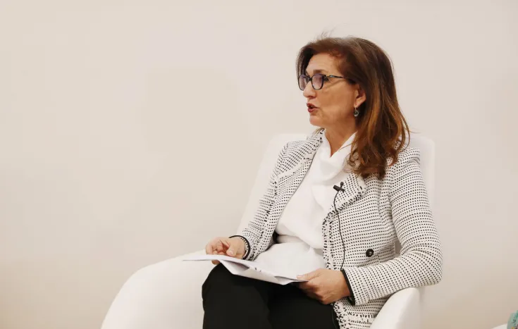 Ana polanco en el ICEX