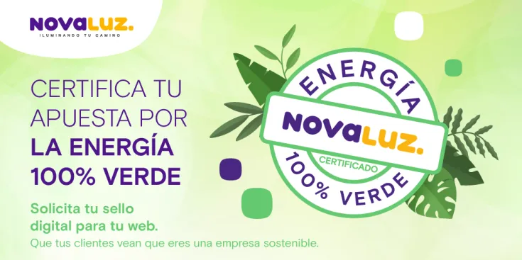 Certificado Energía Verde Novaluz