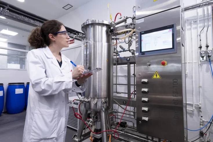 Planta piloto de bioprocesos de IQS