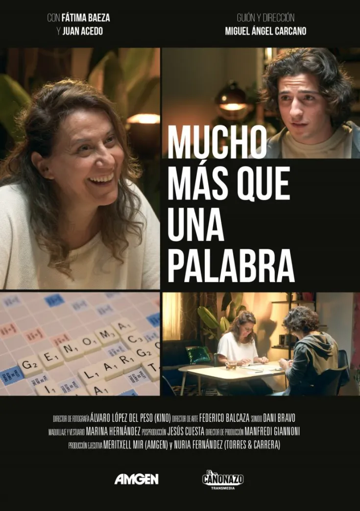 Poster Mucho Mas que Una Palabra