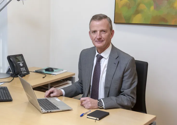 Foto de Iñaki Larraya, Director gerente de Sodena