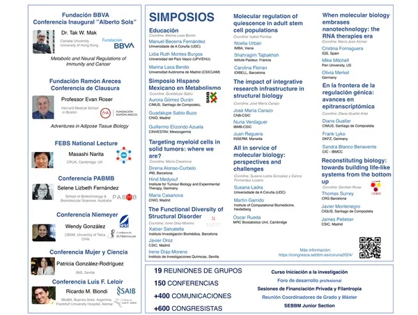 Foto del poster del Congreso SEBBM 