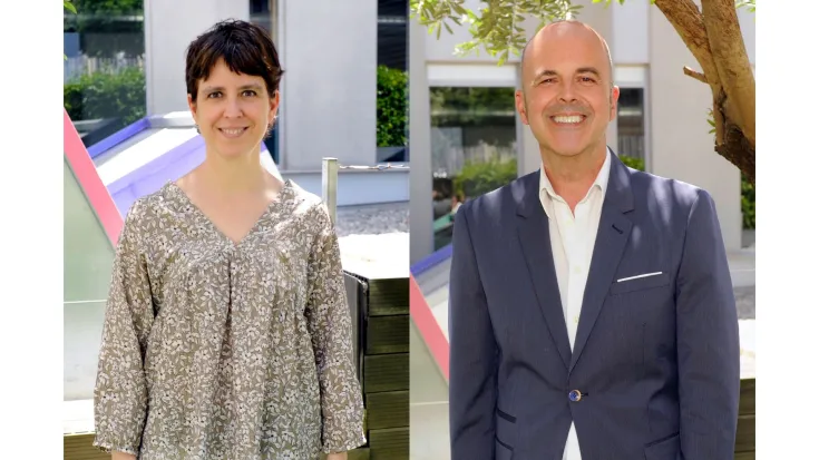 Natalia Figueras y Joan Carles, de Biomede Genewis