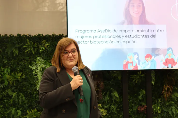 Teresa riesgo mujeres biotech asebio