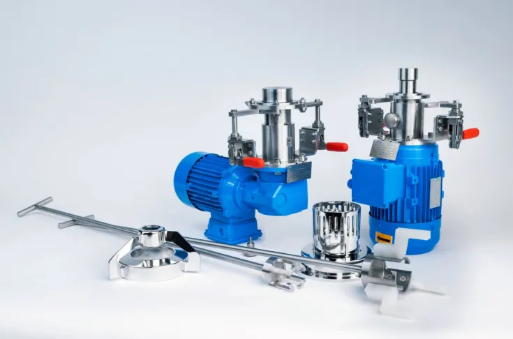 Nuevo mezclador de alto cizallamiento con acoplamiento magnético para producción de emulsiones