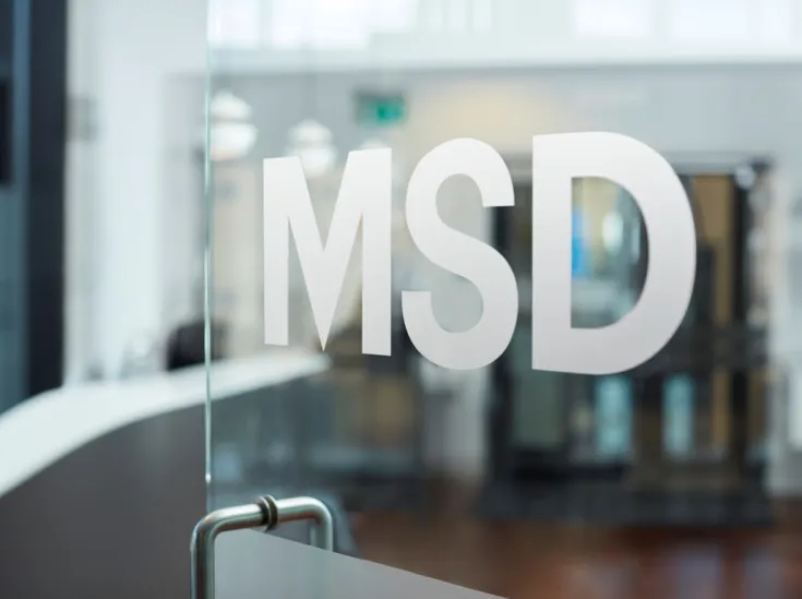 Logo de MSD
