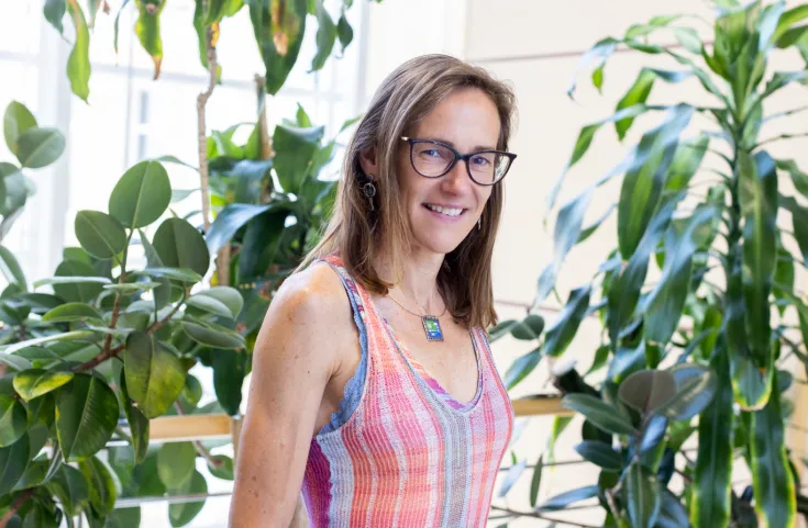 La investigadora del CNIO, Eva González Suárez