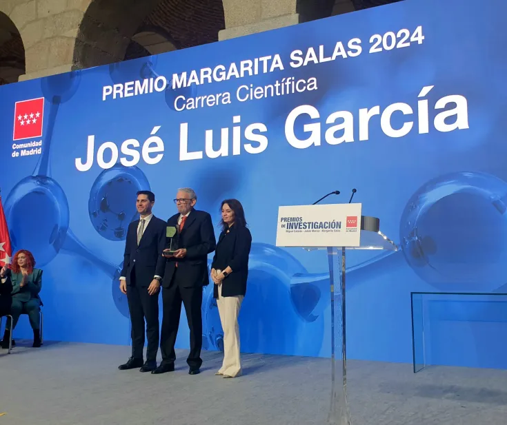 José Luis García López, socio fundador de Secugen, ha recibido el Premio de Investigación Margarita Salas de la Comunidad de Madrid a la carrera científica