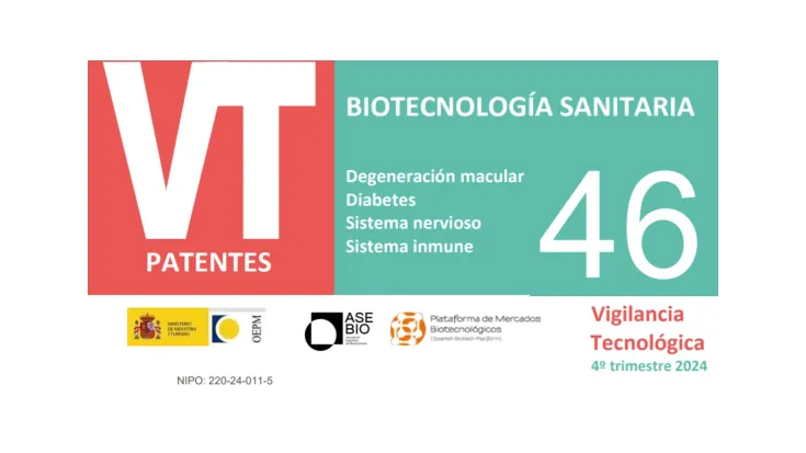 Boletín de Vigilancia Tecnológica en Biotecnología aplicada al sector sanitario