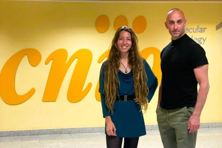 Irene Herranz y Nabil Djouder. Crédito: Sladjana Zagorac 