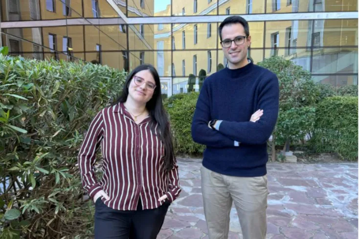 Pilar Gallego y Marcos Díaz-Gay. / Esther Sánchez. CNIO