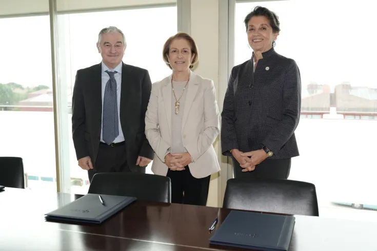Dámaso Molero, Rosa Visiedo y Carmen García de Elías