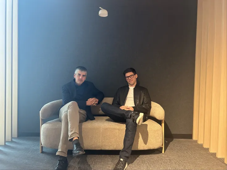 Ivan Borrego (Founder & CEO de IB Corporate Growth) y Eloi Barceló (Business Development Director de Klinea)