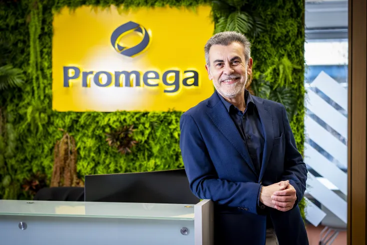 Moisés director Promega Biotech Ibérica
