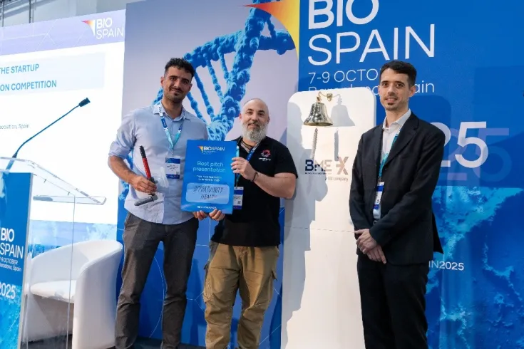 Ganador de pitch presentation biospain 2025 AseBio