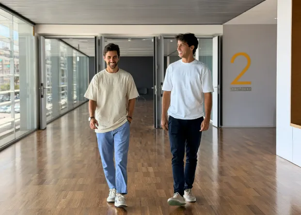 Manuel Esbrí Ramos y Daniel Galvis Andreu, fundadores de Simbionte