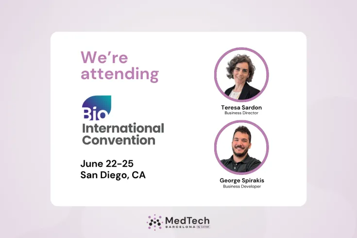 MedTech Barcelona participará en la BIO International Convention 2026 en San Diego