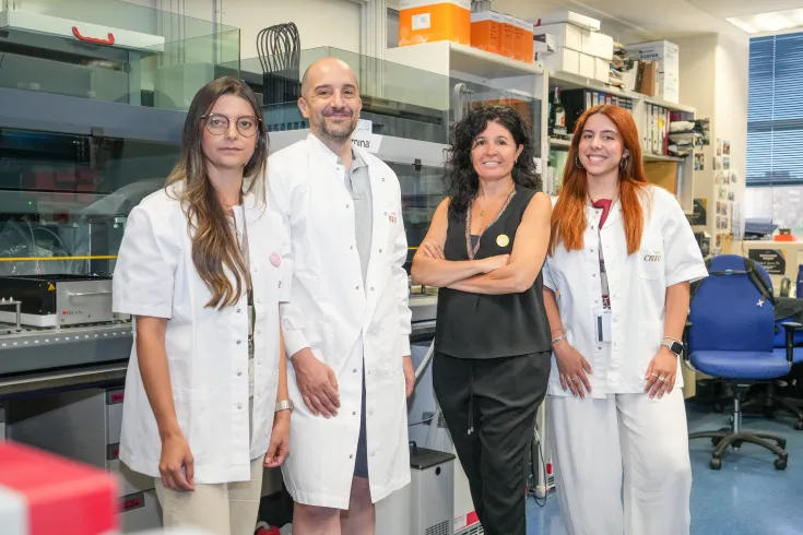 Equipo del proyecto MamoRisk de Anna González, CNIO