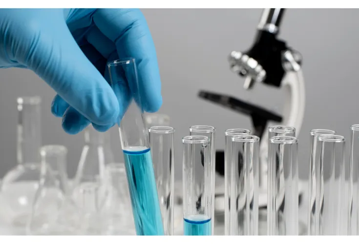 Realizando pruebas en el laboratorio