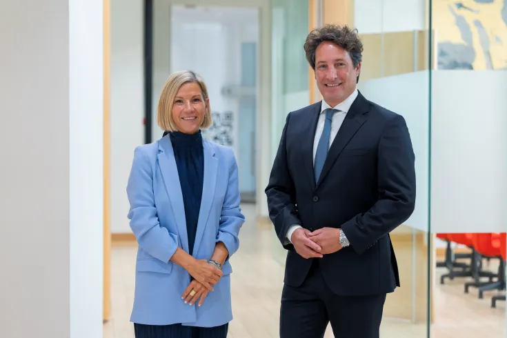 Foto de Nuria Marcos e Ivan Sempere