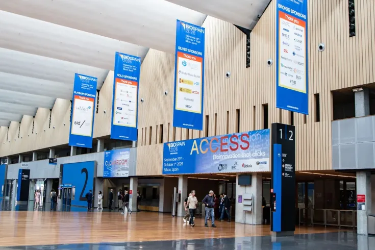 Entrada en el BEC, Bilbao, de BIOSPAIN 2026.