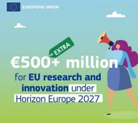 Banner información Horizonte Europa 2026-2027